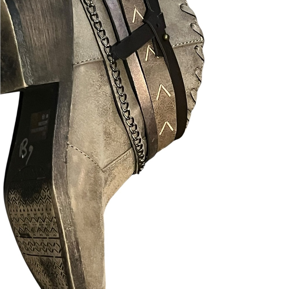 Gray Ankle Boots - Picture 6 of 12